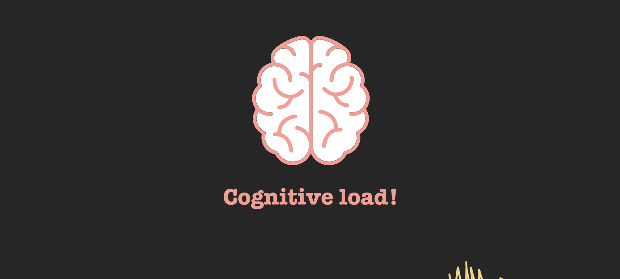 Image of a icon human Brain, on a black background
